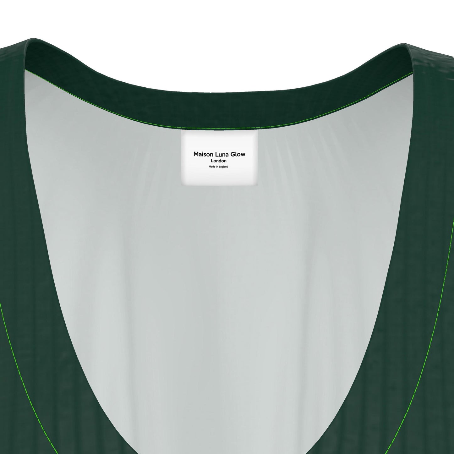 Maxi Kaftan-Elegant Silk Georgette- Emerald Green