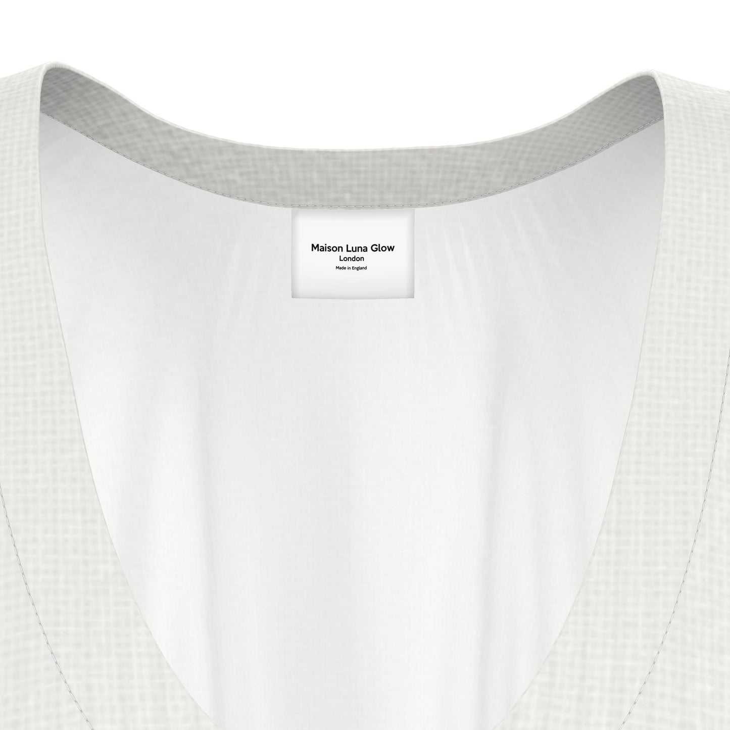 Maxi Kaftan-Elegant Silk Georgette- Royal Ivory