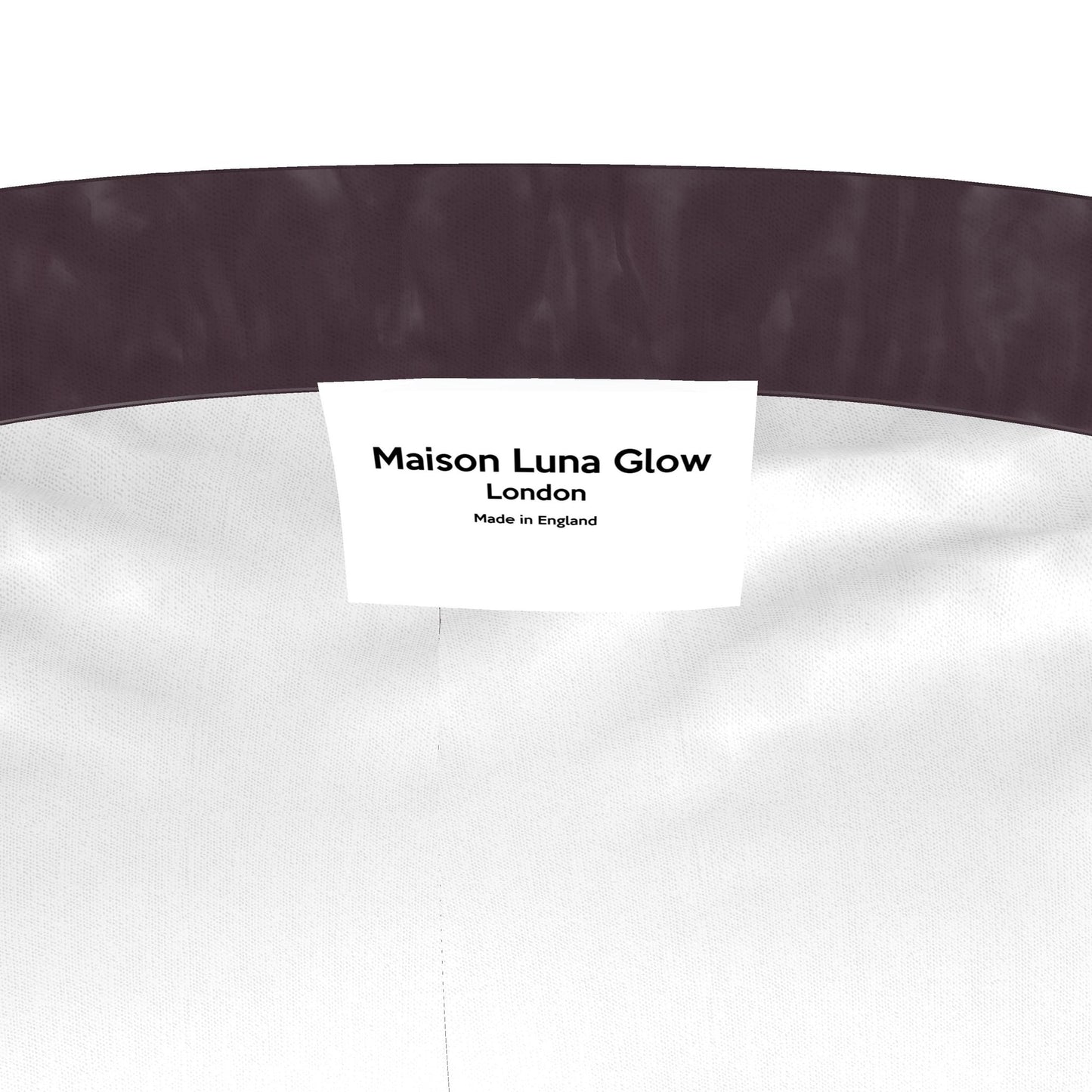Maison Luna Glow - Luxury Pyjama Shorts - Burgundy