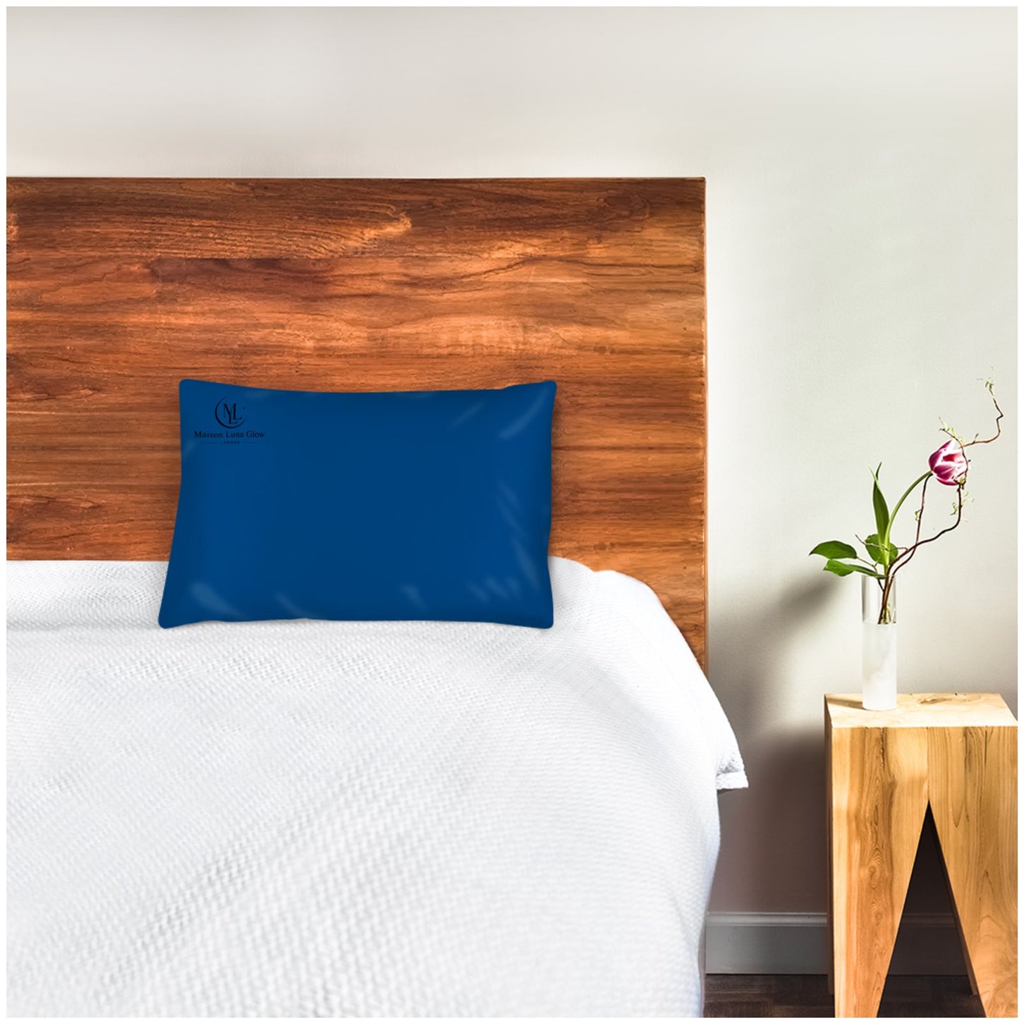 Maison Luna Glow -The Royal Mulberry Silk Pillowcase - Royal Blue