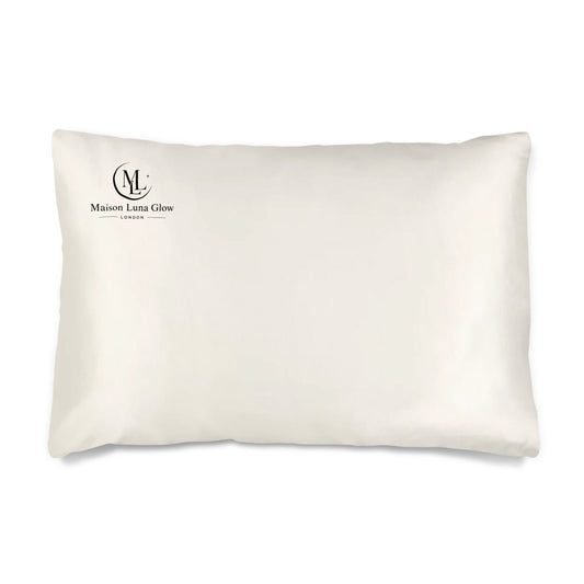 Maison Luna Glow -The Royal Mulberry Silk Pillowcase - Royal Ivory