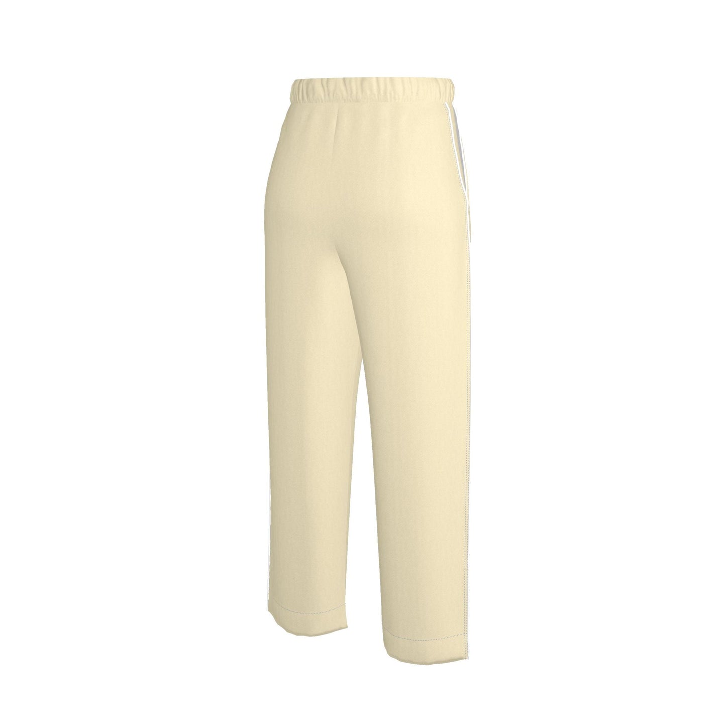 Womens Luxury Ivory Pyjama Trousers