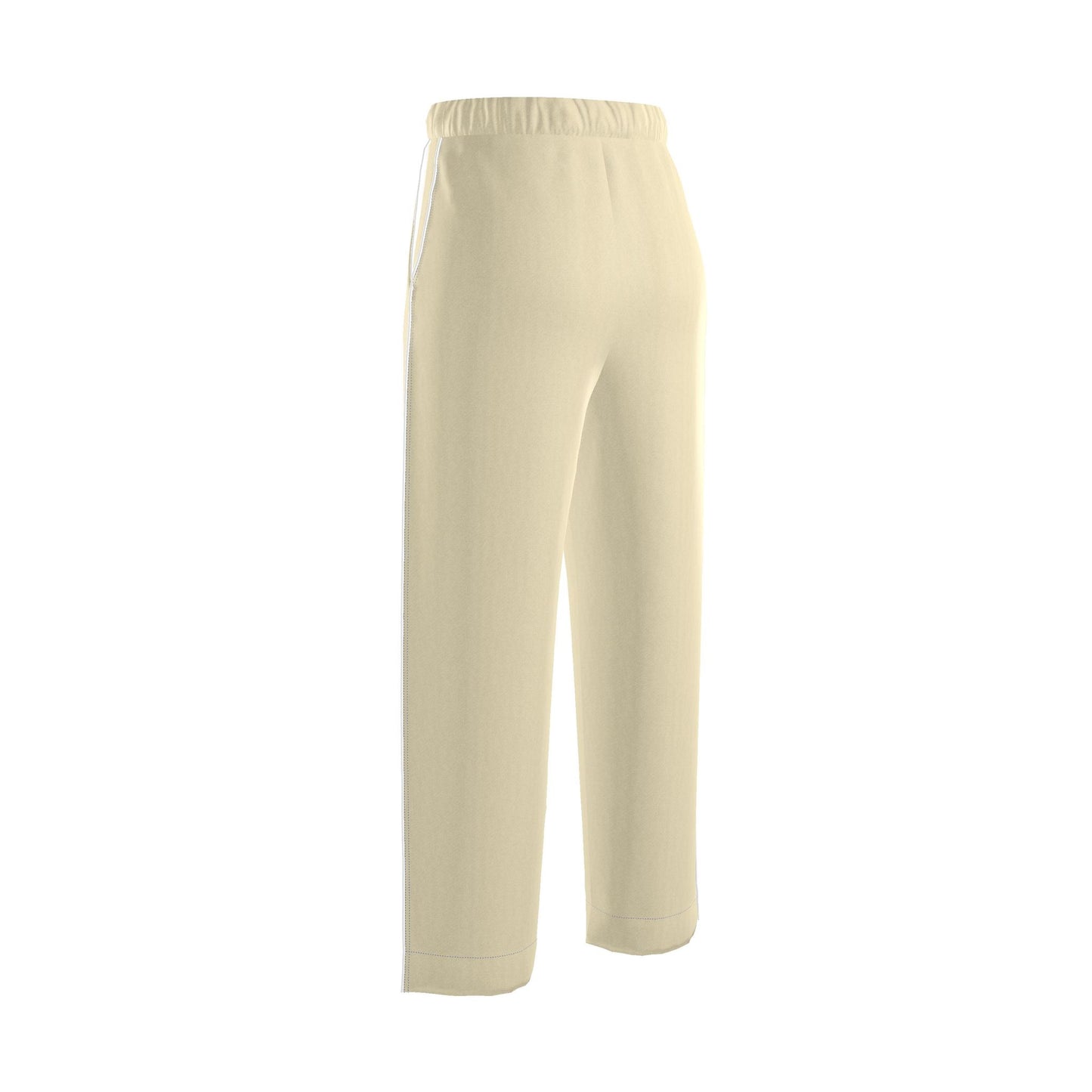 Womens Luxury Ivory Pyjama Trousers
