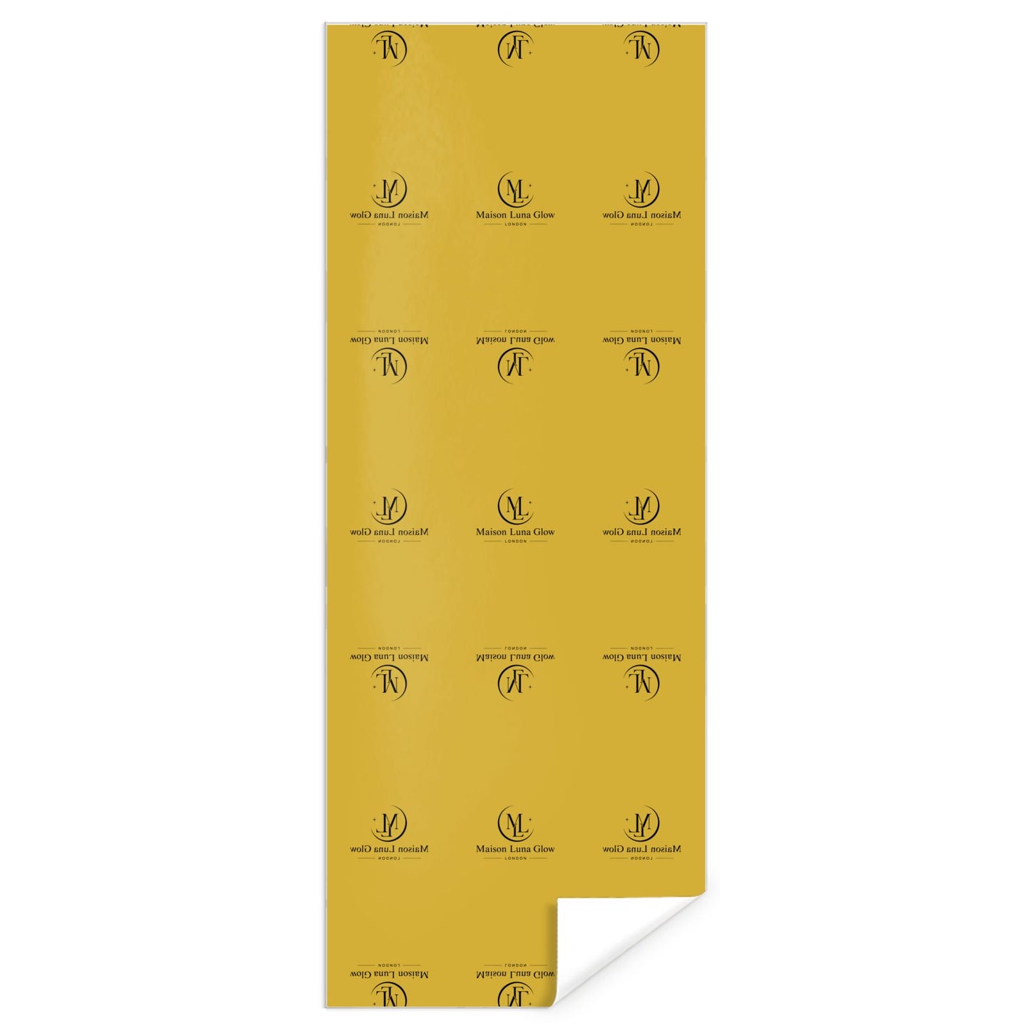 Maison Luna Glow - Modern Custom Royal Glod Luxury Wrapping Paper