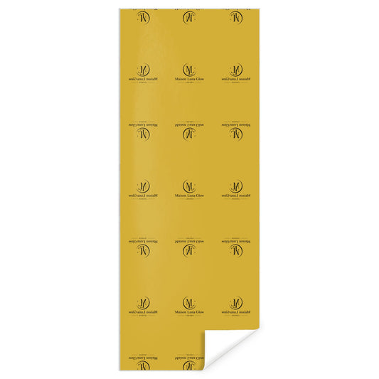 Maison Luna Glow - Modern Custom Royal Glod Luxury Wrapping Paper