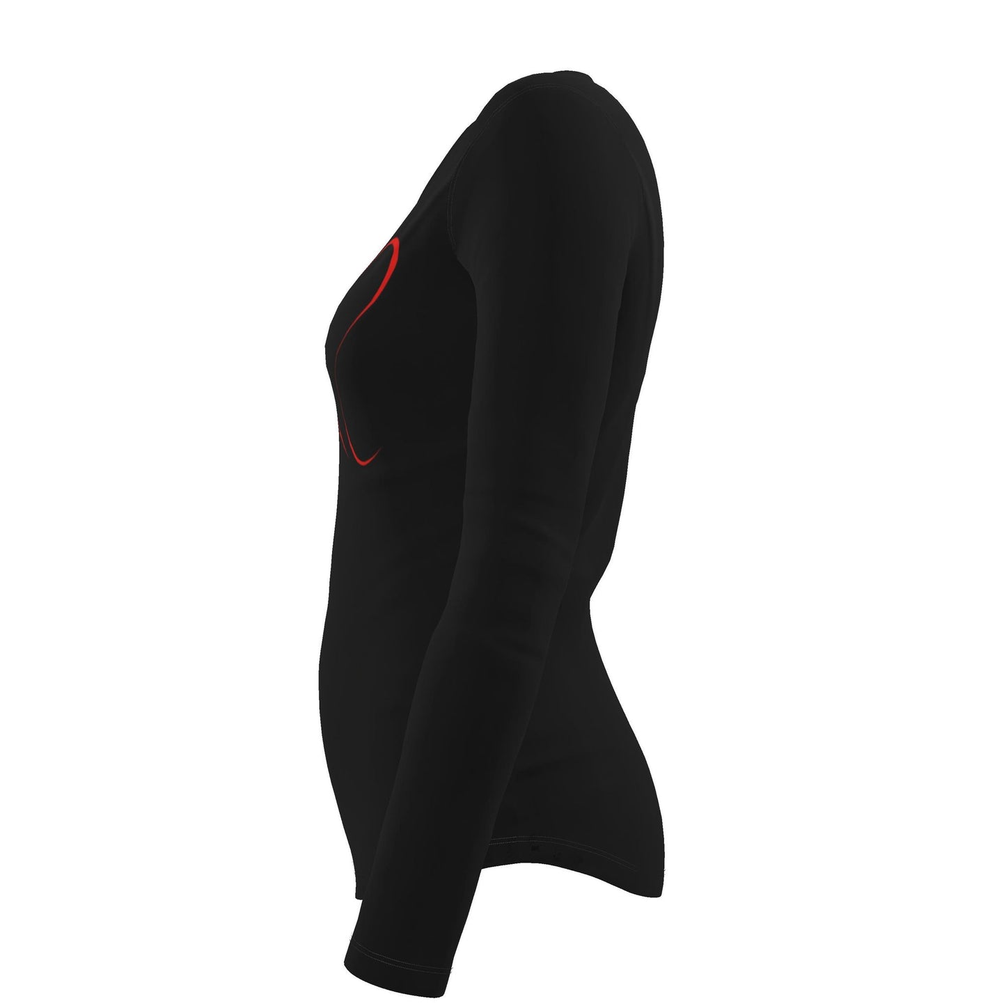 Maison Luna Glow - Heartbeat Casual Women's - Long Sleeve T-Shirt