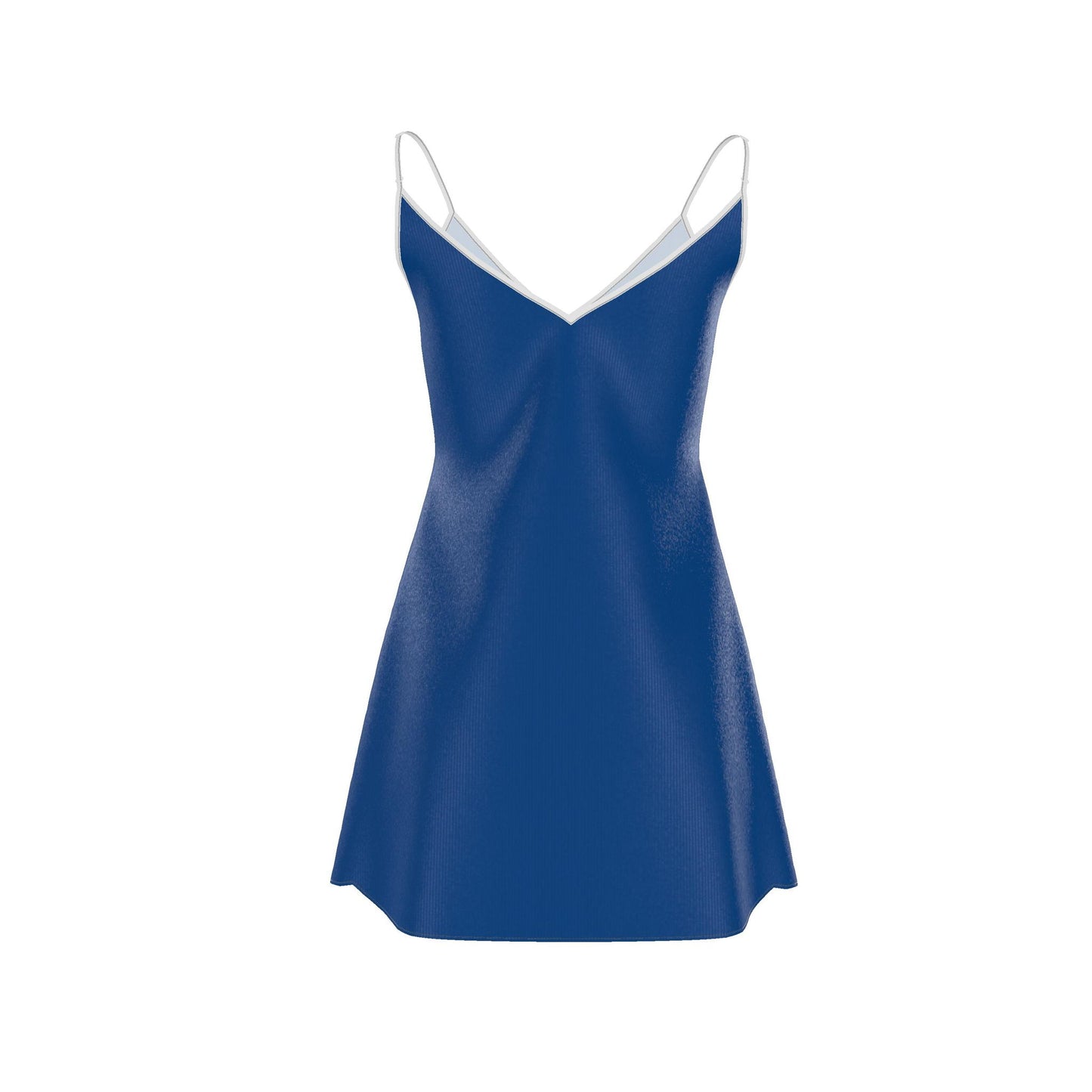 Maison Luna Glow - Mini Slip Dress - Royal Blue