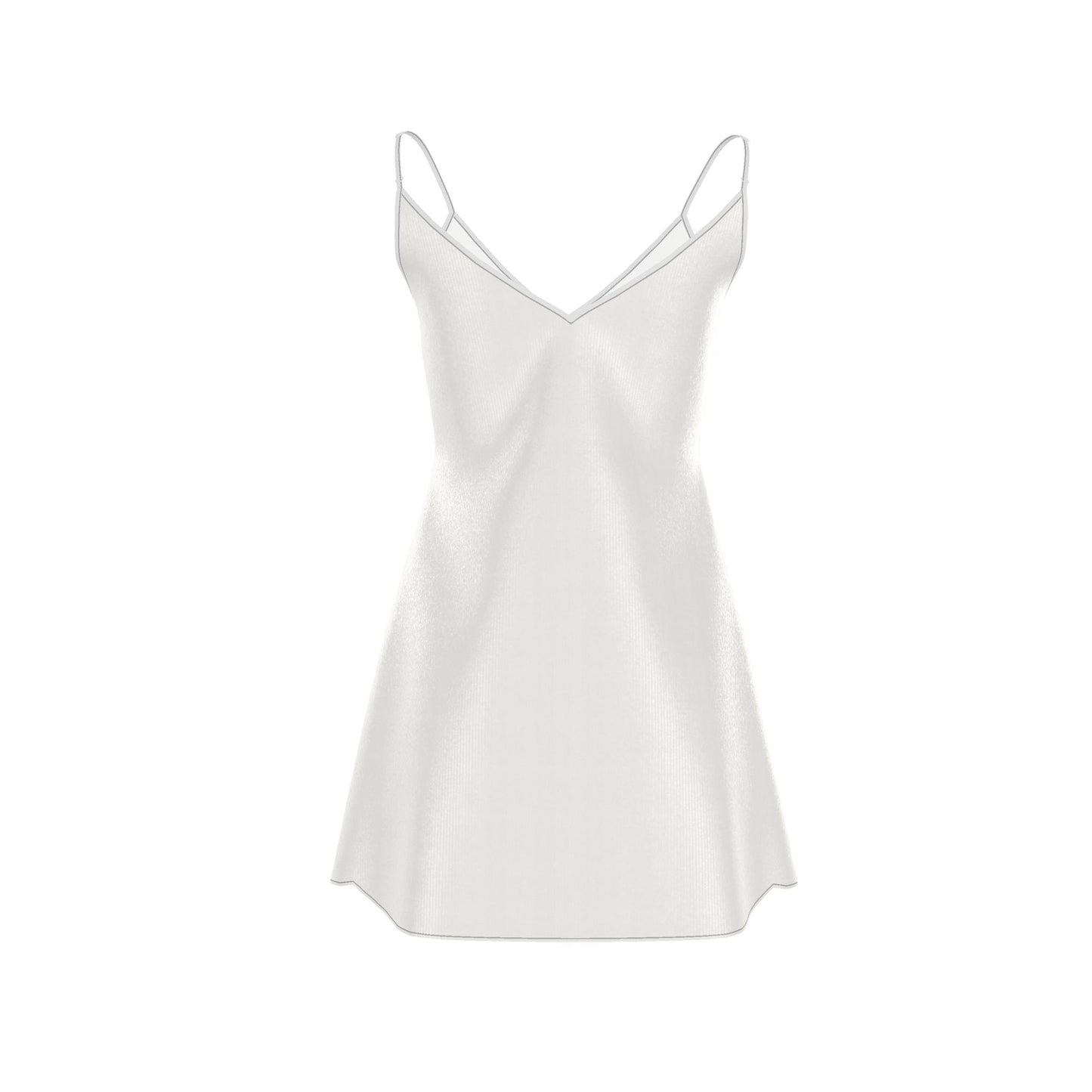 Maison Luna Glow - Mini Slip Dress - Royal Ivory