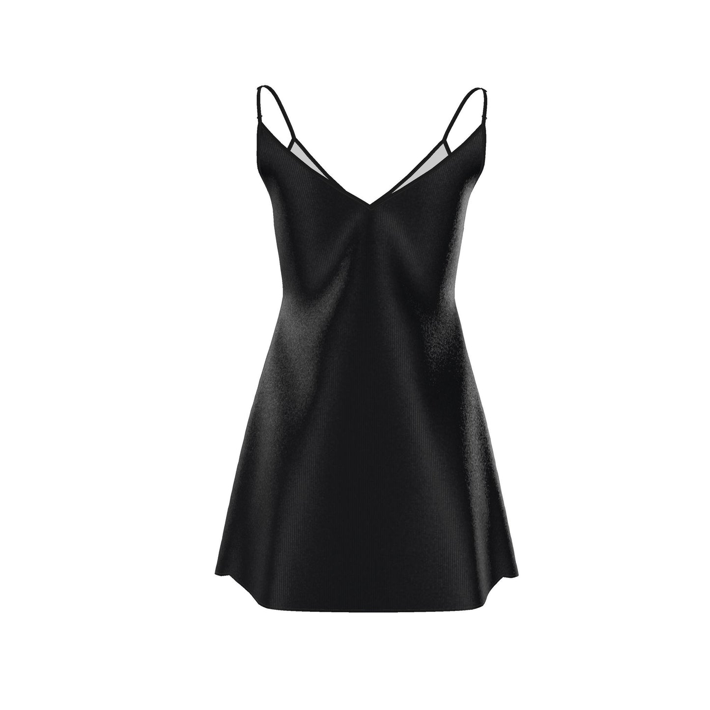 Maison Luna Glow - Mini Slip Dress - Royal Midnight