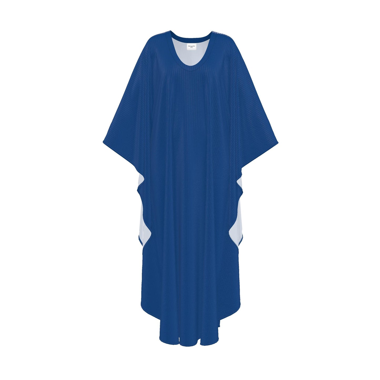 Maxi Kaftan-Elegant Silk Georgette- Royal Blue