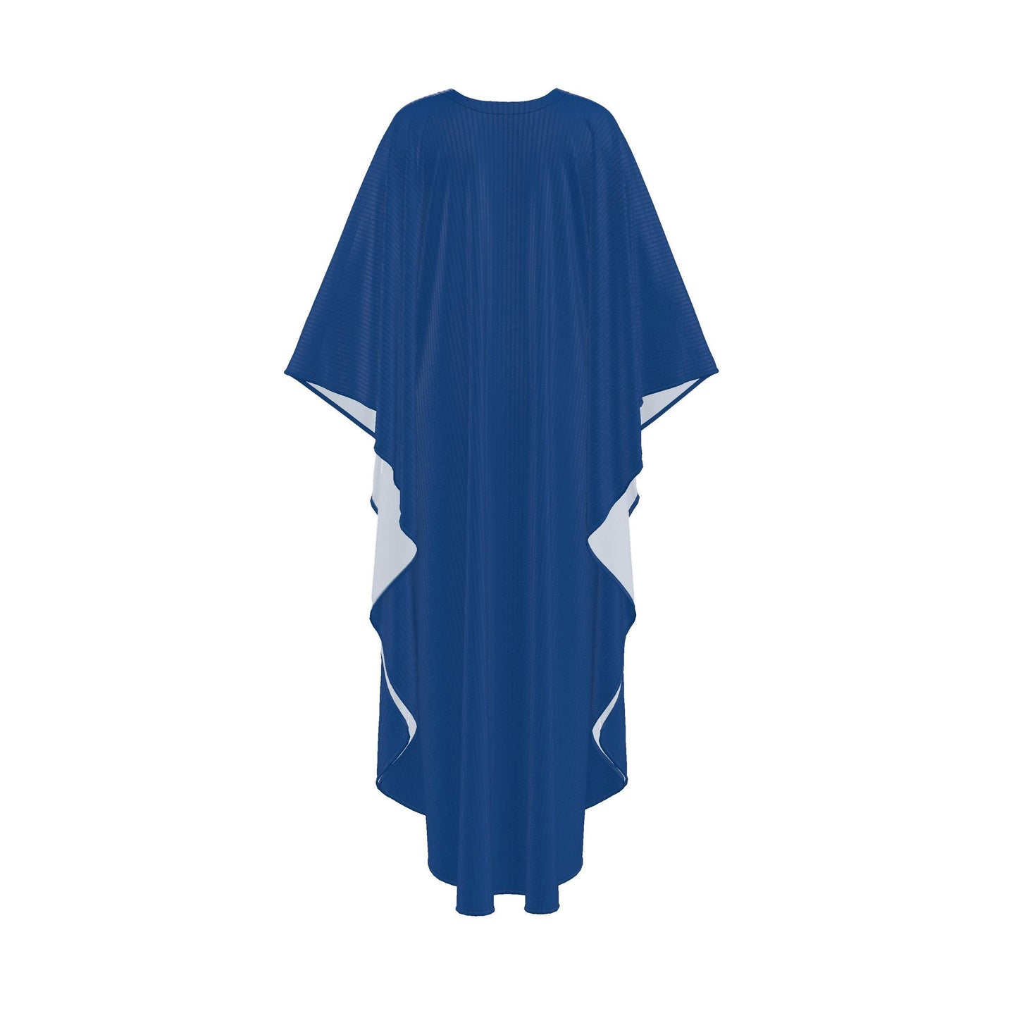 Maxi Kaftan-Elegant Silk Georgette- Royal Blue