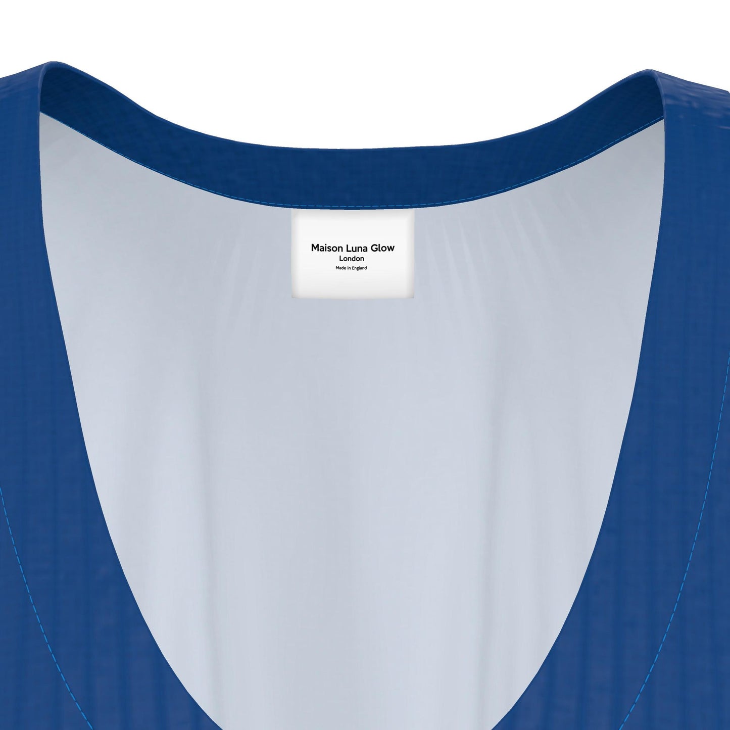 Maxi Kaftan-Elegant Silk Georgette- Royal Blue
