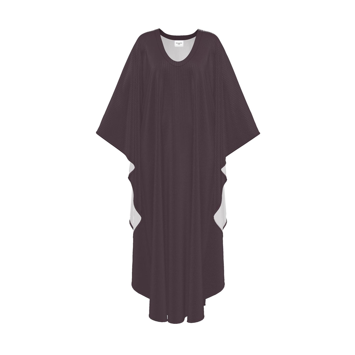 Maxi Kaftan-Elegant Silk Georgette- Burgundy