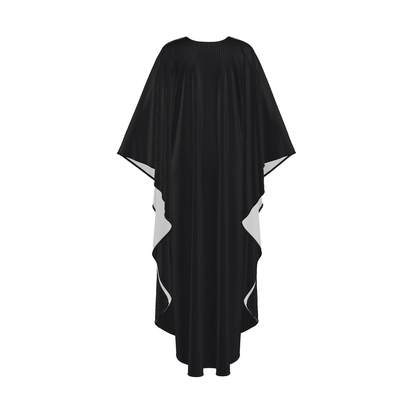 Maxi Kaftan-Elegant Silk Georgette- Royal Midnight