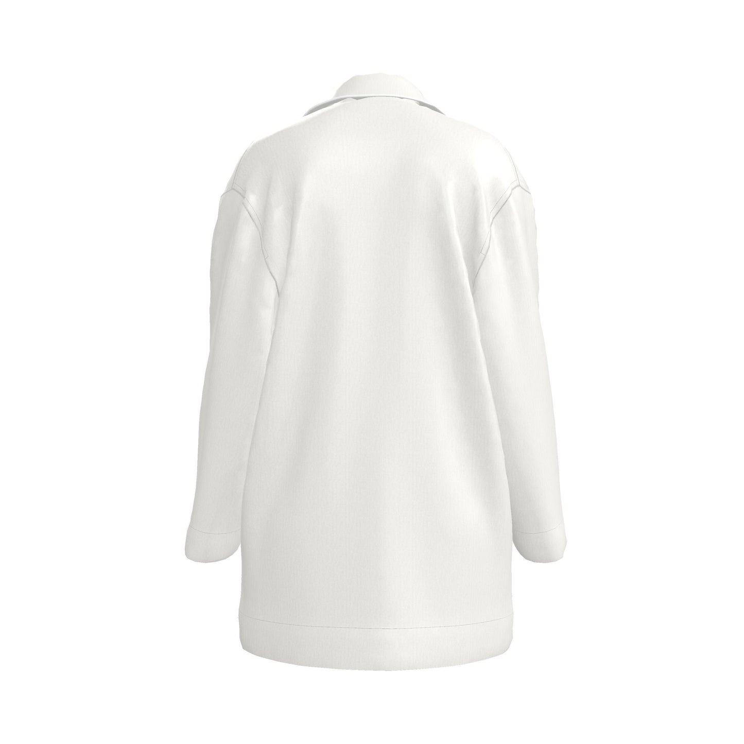 Womens Luxury Pyjama Shirt - Royal Ivory