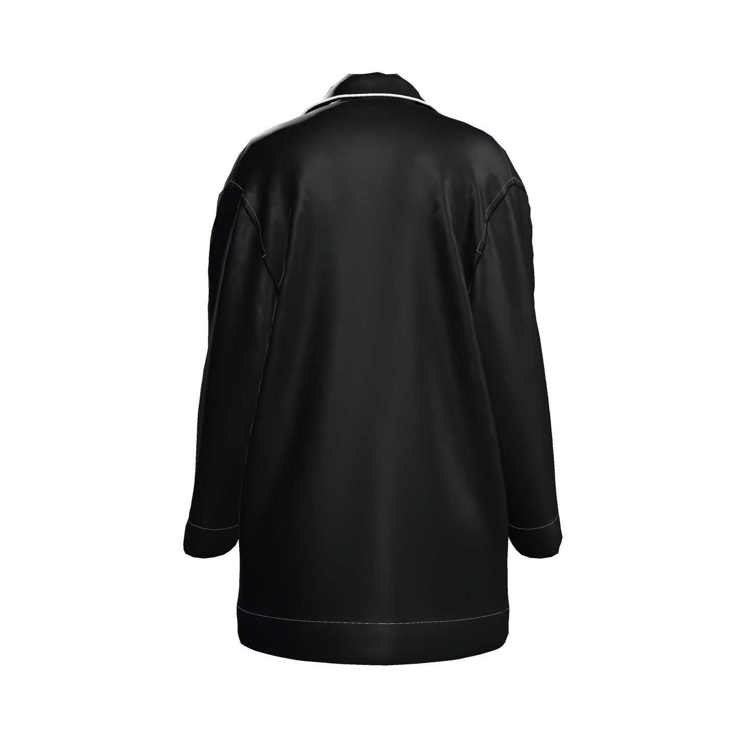 Womens Luxury Pyjama Shirt - Royal Midnight