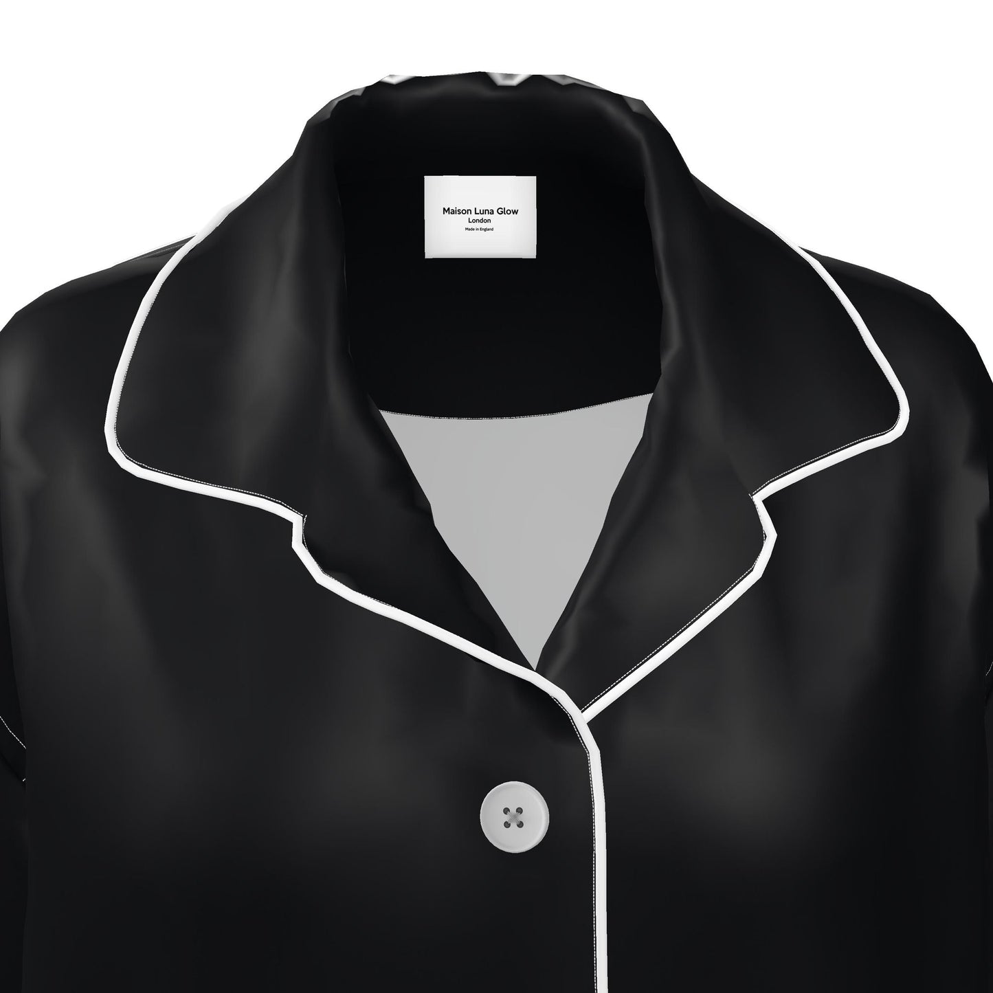 Womens Luxury Pyjama Shirt - Royal Midnight