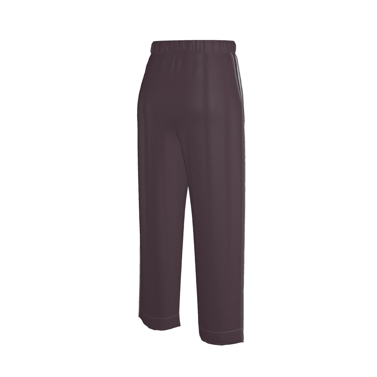 Womens Luxury Pyjama Trousers - Burgundy