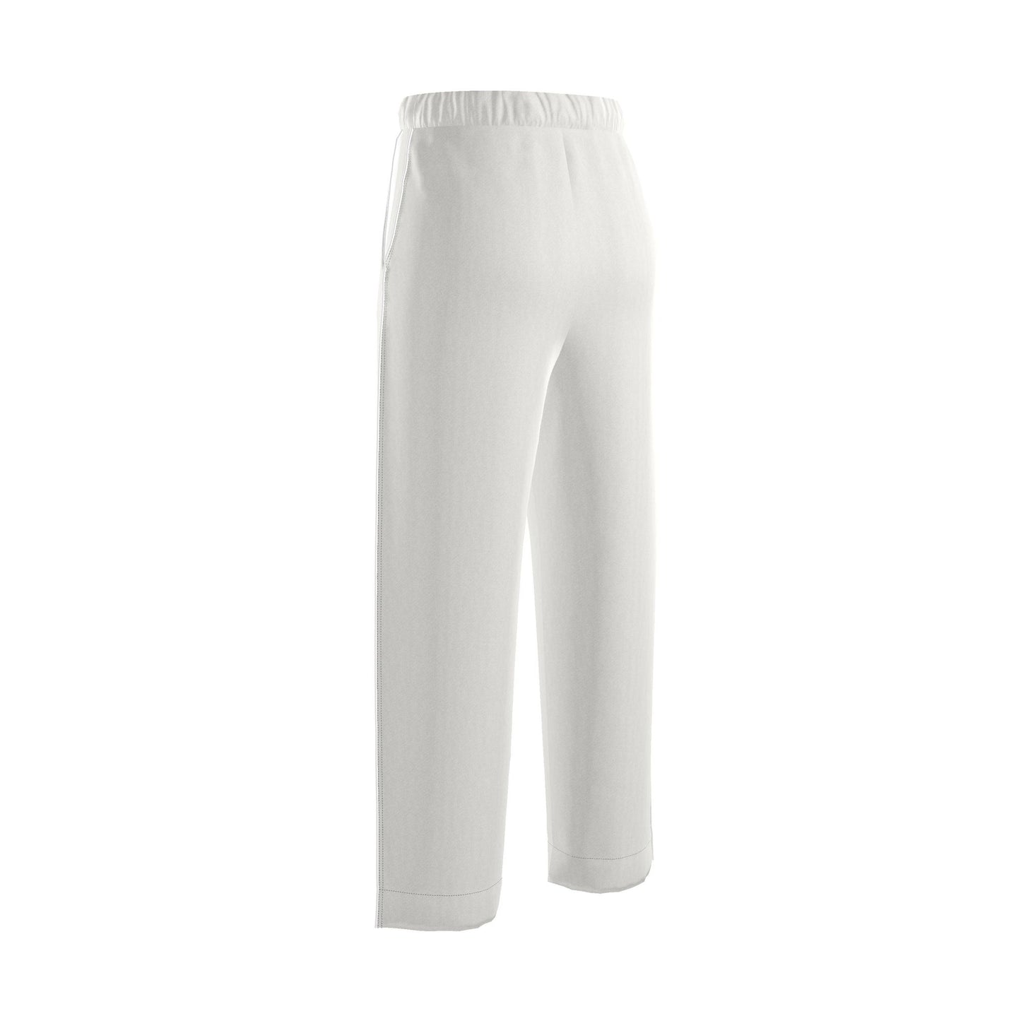 Womens Luxury Pyjama Trousers - Royal Ivory