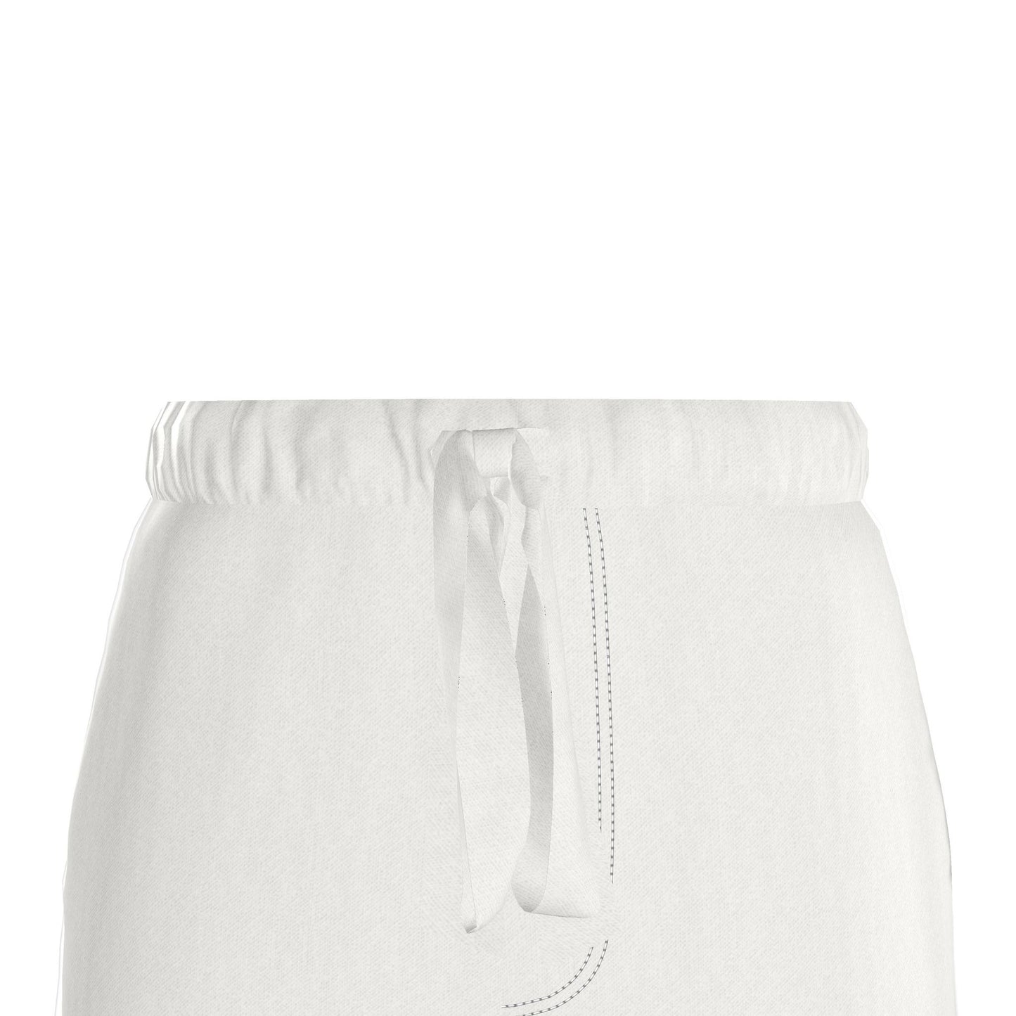 Womens Luxury Pyjama Trousers - Royal Ivory