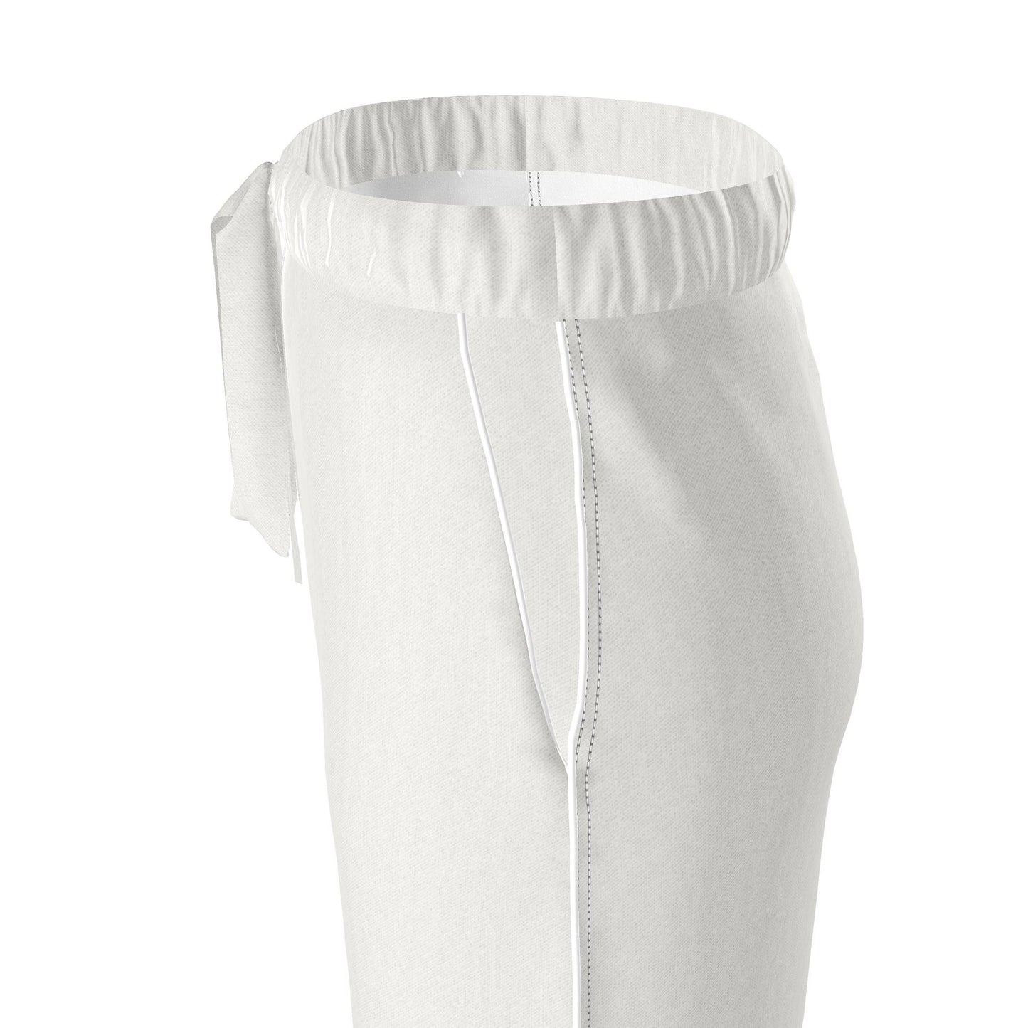 Womens Luxury Pyjama Trousers - Royal Ivory