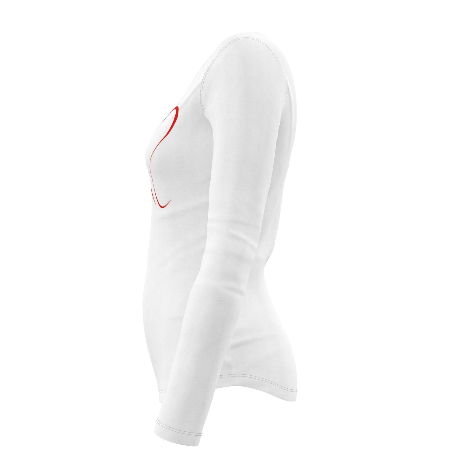 Maison Luna Glow - Heartbeat Casual Women's - Long Sleeve T-Shirt