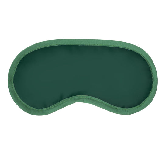 Maison Luna Glow - Luxury Satin Eye Mask for Sleeping - Emerald Green