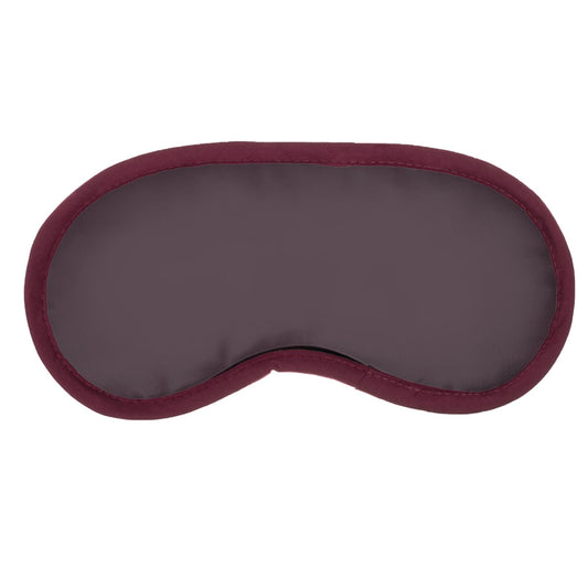 Maison Luna Glow - Luxury Satin Eye Mask for Sleeping - Burgundy