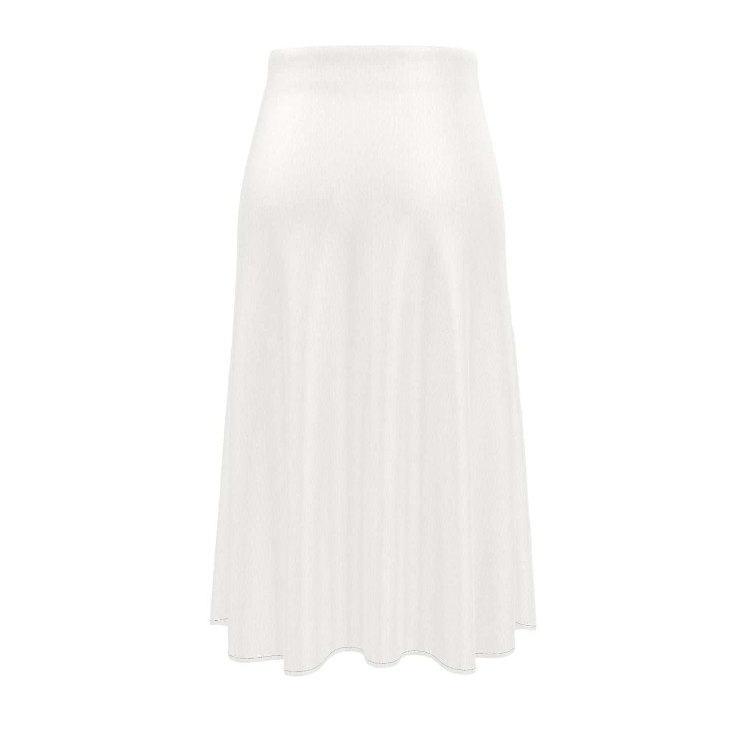 Maison Luna Glow - A-Line Midi Skirt - Royal Ivory