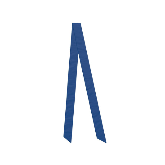 Maison Luna Glow - Luxury Skinny Scarf - Royal Blue