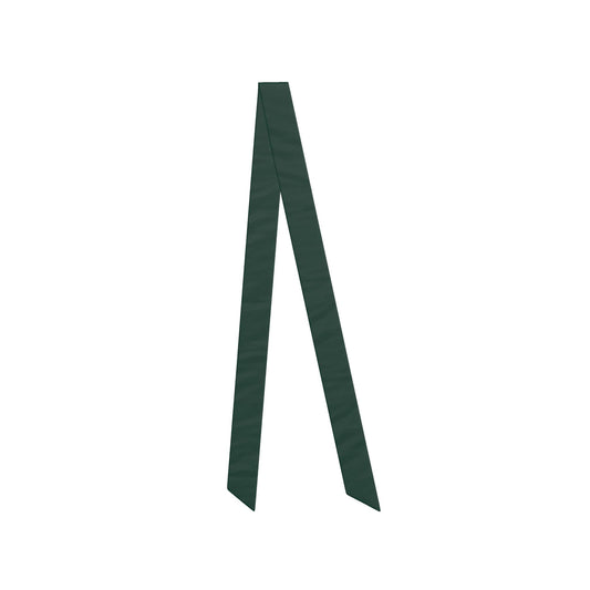 Maison Luna Glow - Luxury Skinny Scarf - Emerald Green