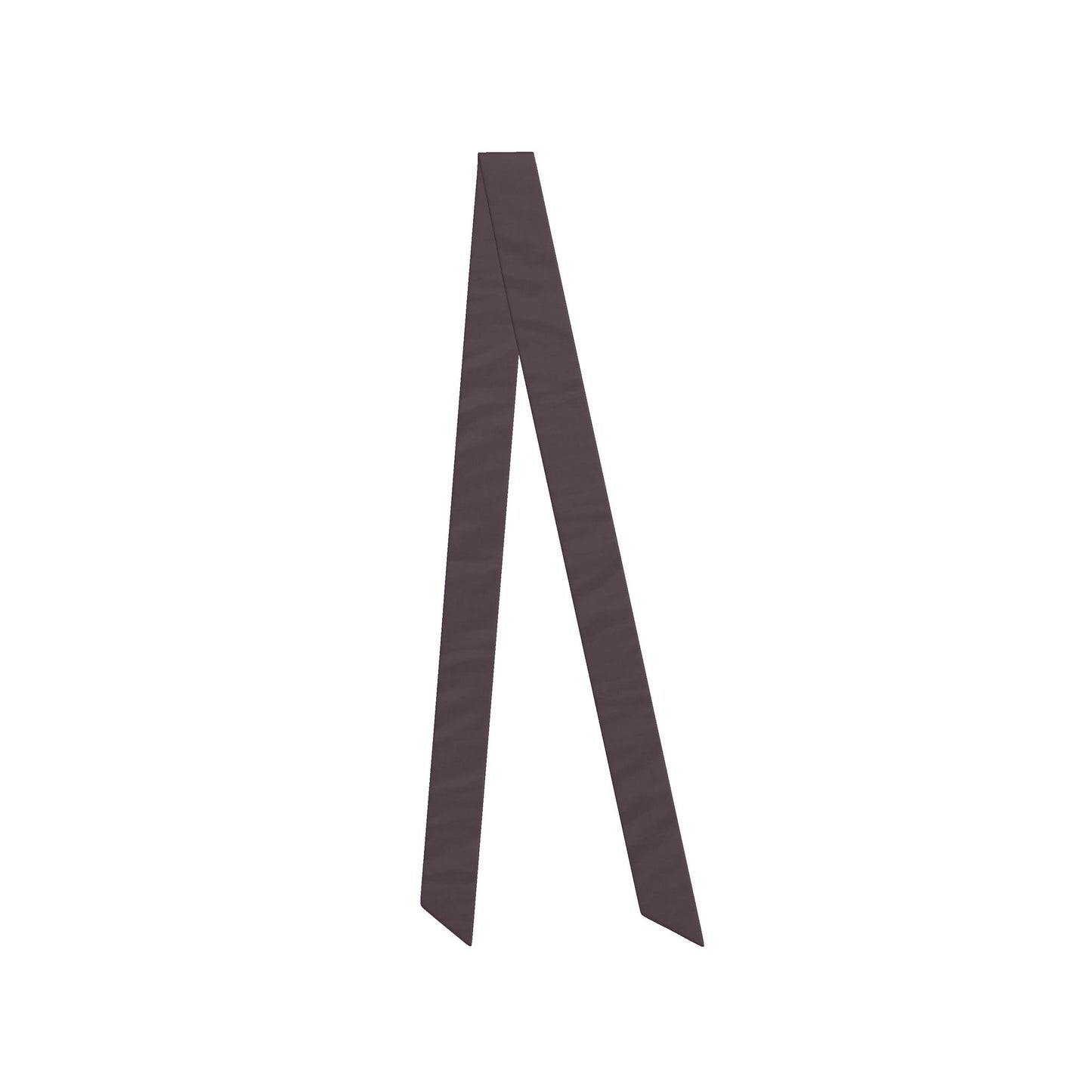 Maison Luna Glow - Luxury Skinny Scarf - Burgundy
