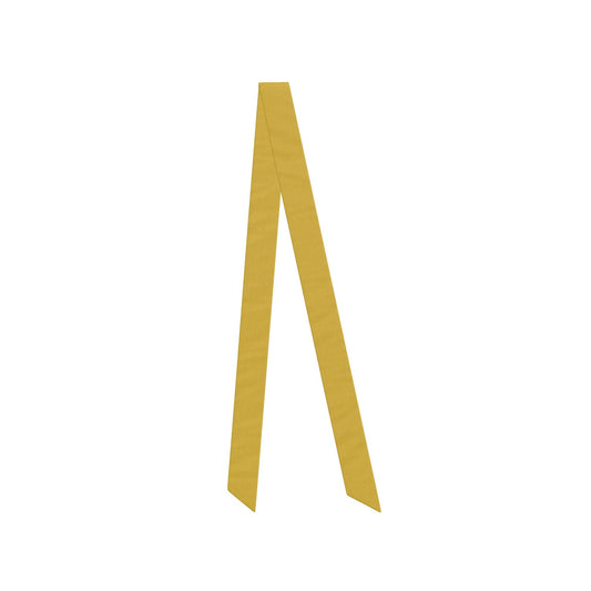 Maison Luna Glow - Luxury Skinny Scarf - Royal Gold