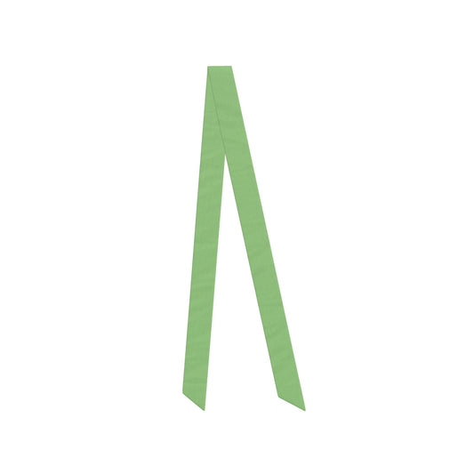 Maison Luna Glow - Luxury Skinny Scarf - Green