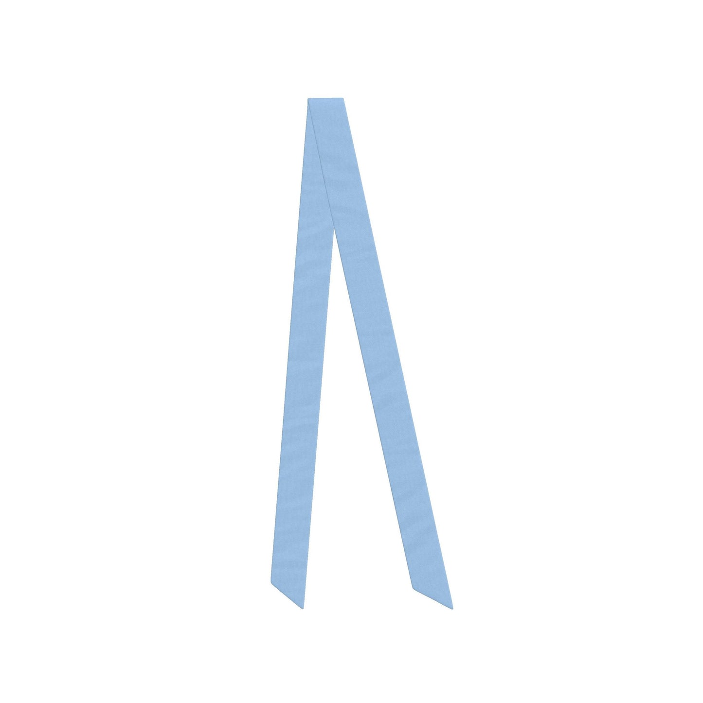 Maison Luna Glow - Luxury Skinny Scarf - Sky Blue