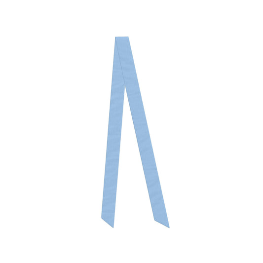 Maison Luna Glow - Luxury Skinny Scarf - Sky Blue