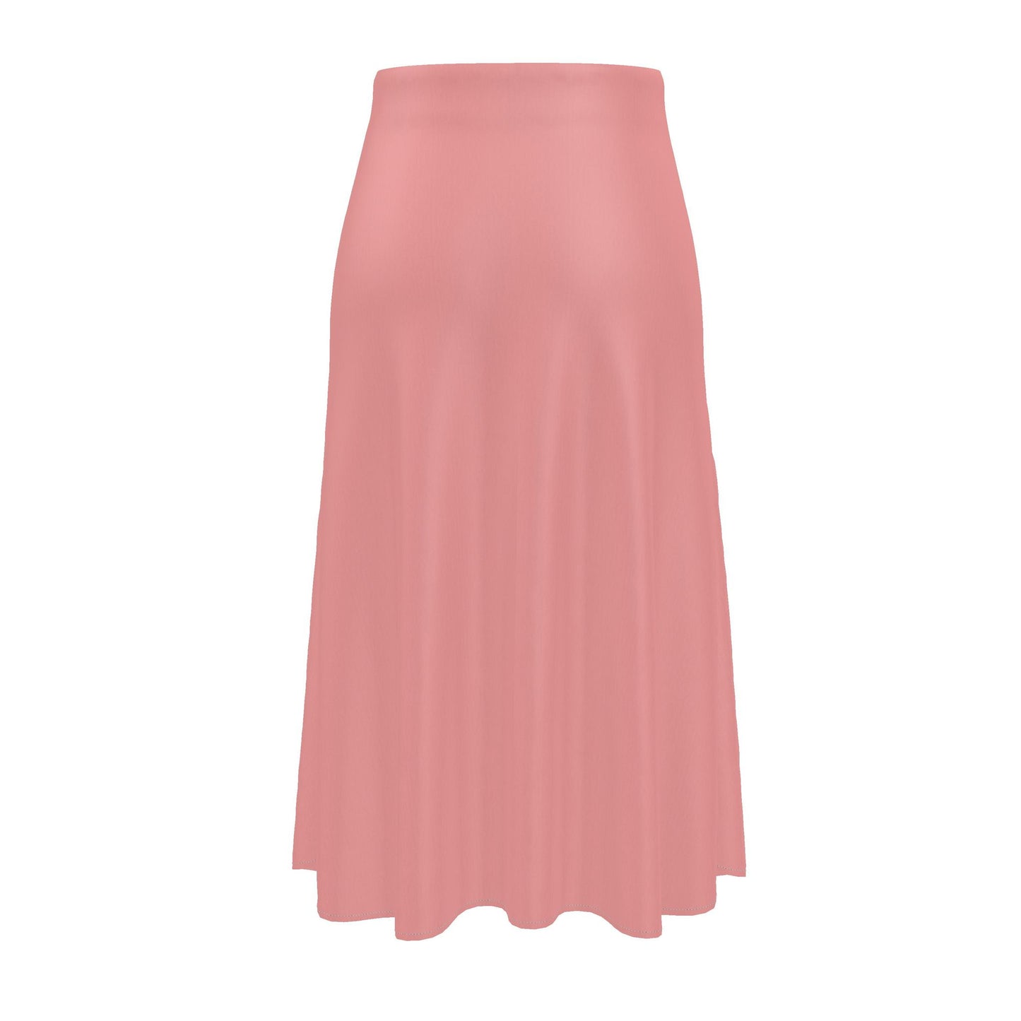 Maison Luna Glow - A-Line Midi Skirt - Pink