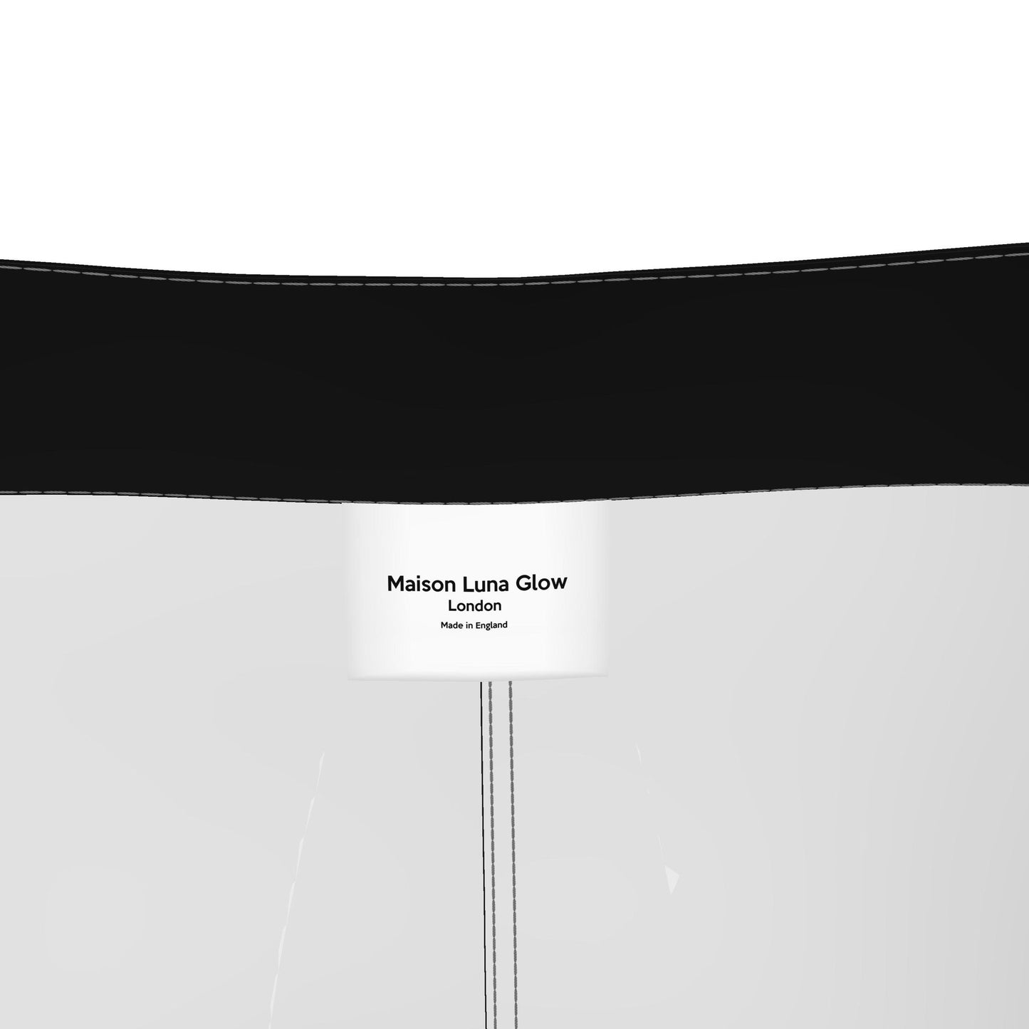 Maison Luna Glow - Classic Denim Midi Skirt - Midnight