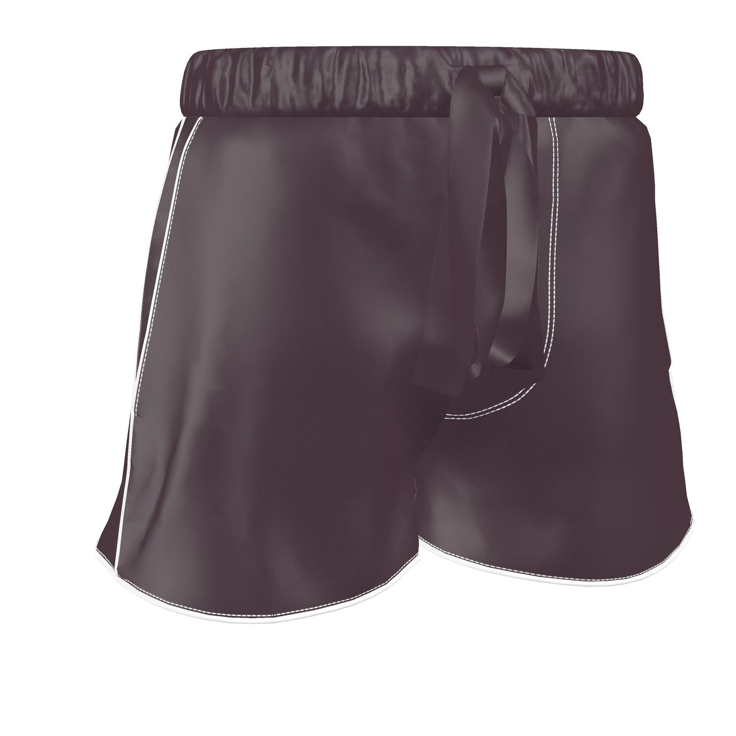 Maison Luna Glow - Luxury Pyjama Shorts - Burgundy