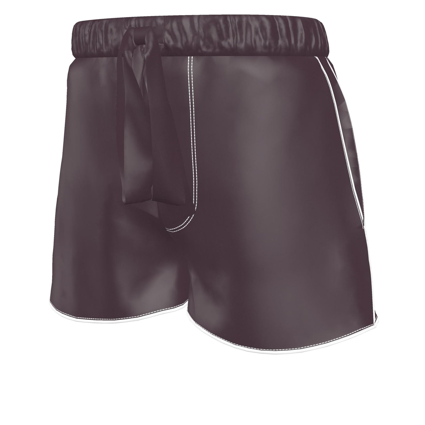 Maison Luna Glow - Luxury Pyjama Shorts - Burgundy